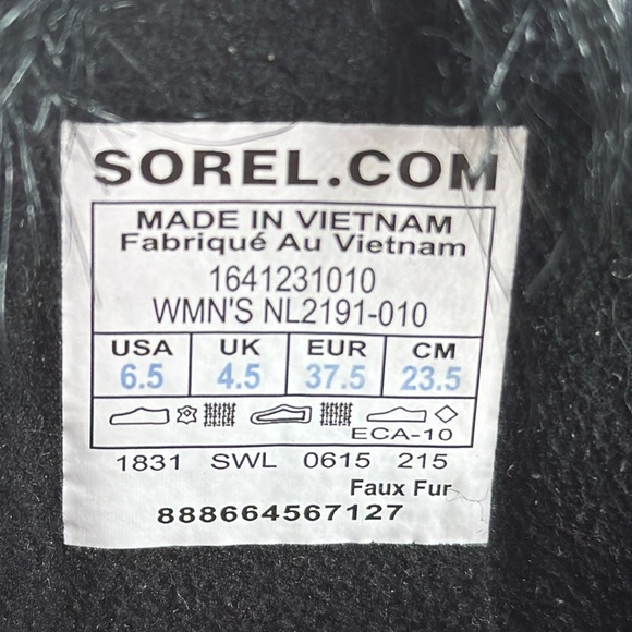 (N8) Sorel Tofino Cate Women's Waterproof Life style Winter Boots, Sz 6.5 - Picture 4 of 12